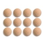 Lot de 12 balles de baby foot li�ge