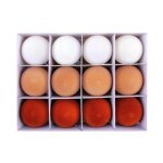 Lot de 12 boules de nol  suspendre, boules rondes en peluche, pour ftes de nol, diy, coffret cadeau ...