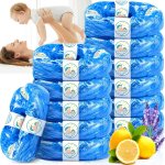 Lot de 12 recharges pour poubelle a couches, parfumes, excellente etanchit, compatibles avec tommee ...