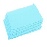 Lot de 125 bavoirs dentaires jetables et impermables (bleus)