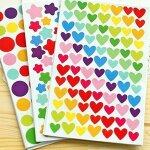 Lot de 18 albums d'autocollants photo (6 coeurs, etoiles, points), accessoires de bricolage photo, travaux ... Lot de 18 albums d'autocollants photo (6 coeurs, etoiles, points), accessoires de bricolage photo, travaux ...