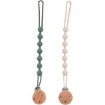 Lot de 2 attaches - t�tines en silicone sans bpa - clip de s�curit� pour b�b�, gar�on et fille - facile ...