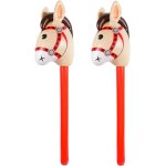 Lot de 2 btons gonflables de 94 cm pour cheval de nol, fte d'anniversaire, dcoration de fte