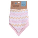 Lot de 2 bavoirs bandana pour enfant - mod�le el�phant