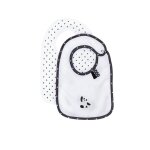Lot de 2 bavoirs bb chao chao - sauthon