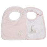 Lot de 2 bavoirs lilibelle - sauthon Lot de 2 bavoirs lilibelle - sauthon