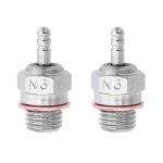 Lot de 2 bougies de pr�chauffage pour moteur thermique, accessoires pour camion nitro, remplacement pour ...