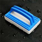 Lot de 2 brosses a rcurer pour piscine main, eponge nettoyer la rcureuse, cuisine, baignoire, le carrelage ...