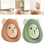 Lot de 2 butoirs de porte en plastique pour chambre d'enfant - fermeture porte, bloc porte interieur ...