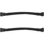 Lot de 2 capteurs de moteur sans balais cble noir de 100 mm longueur de cble 1, 25 borne double tte ...