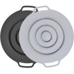 Lot de 2 couvercles en silicone universels Ø 1525 cm ¿ anti - dbordement & anti - eclaboussures ...