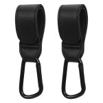 (lot de 2) crochet pour chariot en cuir, crochet pour chariot pour b�b�, crochet pour sac a langer, crochet ...