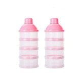 Lot de 2 distributeurs de lait en poudre ¿ cuillère doseuse a lait maternisé 4 couches sans bpa, rose, ... Lot de 2 distributeurs de lait en poudre ¿ cuillère doseuse a lait maternisé 4 couches sans bpa, rose, ...