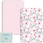 Lot de 2 draps housse bebe microfibre respirante protg matelas ajustable protection de lit matelas ...