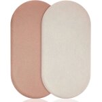 Lot de 2 housses de berceau en mousseline pour couffin de coton pour matelas ovale, sablier et rectangulaire, ...