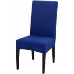 Lot de 2 housses de chaise extensibles, housses de chaise de salle a manger universelles, housses de ...