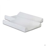 Lot de 2 housses matelas a langer 50x70cm white - jollein