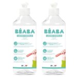 Lot de 2 liquide vaisselle - sans parfum - 500 ml - beaba