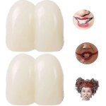 Lot de 2 protege - dents personnalises de luxe de 17 mm pour costume de clown, lapin et hillbilly
