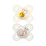 Lot de 2 sucettes 0 - 2 mois perfect naissance al�atoire - mam