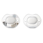 Lot de 2 sucettes closer to nature urban style 0 - 6m - tommee tippee