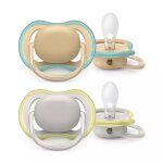 Lot de 2 sucettes ultra air 0 / 6 mois mix couleurs 2 - philips avent Lot de 2 sucettes ultra air 0 / 6 mois mix couleurs 2 - philips avent
