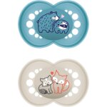 Lot de 2 t�tines es en latex pour b�b� de 6 a 16 mois, en mat�riaux durables, bio - renouvelables, avec ...