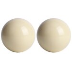 Lot de 20 252 boules de billard blanches standard de 5, 72 cm pour entra�nement