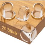 Lot de 20 protections de bords autocollantes pour bb - transparentes - avec super colle amliore et ...