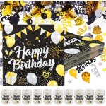 Lot de 20 serviette papier anniversaire + 10 décorations de table lanterne + 300 pièces confettis anniversaire ... Lot de 20 serviette papier anniversaire + 10 décorations de table lanterne + 300 pièces confettis anniversaire ...