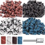 Lot de 200 bandes abrasives pour perceuse a ongles - grain 80# 120# 180# 240# - coloré avec kit de forets ... Lot de 200 bandes abrasives pour perceuse a ongles - grain 80# 120# 180# 240# - coloré avec kit de forets ...