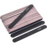 Lot de 25 emeri noirs pour ongles pour usage domestique et salon (grain 100 / 180)