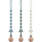 Lot de 3 attache tetine silicone, attache sucette avec une seule pièce en silicone, accroche tétine bebe, ... Lot de 3 attache tetine silicone, attache sucette avec une seule pièce en silicone, accroche tétine bebe, ...
