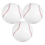 Lot de 3 balles gonflables pour piscine, baseball, plage, et