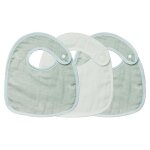 Lot de 3 bavoirs naissance au large de nova - trois kilos sept