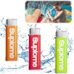 Lot de 3 briquets pistolet a eau, mini pistolet a eau, briquet pour tir a l'eau, article de fte