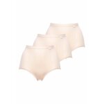 Lot de 3 culottes taille haute coton sans complexe simplement coton - rose Lot de 3 culottes taille haute coton sans complexe simplement coton - rose