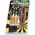 Lot de 3 fléchettes harrows pro brass quality precision - pointe acier - 21g - multicolore Lot de 3 fléchettes harrows pro brass quality precision - pointe acier - 21g - multicolore