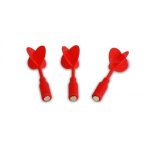Lot de 3 flchettes magniques (rouge)
