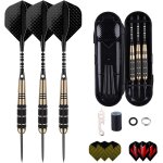 Lot de 3 fl�chettes professionnelles 22 g, 23 g, 24 g, 27 g avec tiges en aluminium, 9 ailettes standard ...