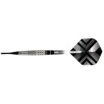 Lot de 3 fléchettes xq max buran90% pointe souple 18g anthracite / blanc Lot de 3 fléchettes xq max buran90% pointe souple 18g anthracite / blanc