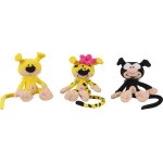 Lot de 3 peluches marsupilami - jemini - bibi, bobo et bibu - 17 cm Lot de 3 peluches marsupilami - jemini - bibi, bobo et bibu - 17 cm