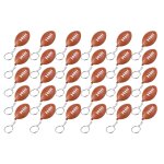 Lot de 30 porte - clés ballon de rugby pour les fêtes, balle anti - stress de rugby, récompense de scolaire, ... Lot de 30 porte - clés ballon de rugby pour les fêtes, balle anti - stress de rugby, récompense de scolaire, ...