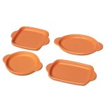 Lot de 4 assiettes � salade miniatures pour maison de poup�e ¿ accessoires r�alistes pour petit - d�jeuner ...