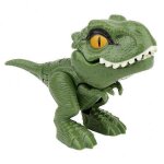 Lot de 4 jouets interactifs a mordre pour les doigts en forme de dinosaure