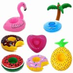 Lot de 4 porte - gobelets gonflables flottants pour boissons, pour la plage, la piscine, les fêtes, le ... Lot de 4 porte - gobelets gonflables flottants pour boissons, pour la plage, la piscine, les fêtes, le ...