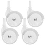 Lot de 4 roulettes universelles de rechange pour trotteurs et poussettes baby trend