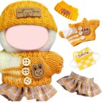 Lot de 4 vêtements pour poupées de 17 cm, mini accessoires en peluche, ensemble d'accessoires en peluche, ... Lot de 4 vêtements pour poupées de 17 cm, mini accessoires en peluche, ensemble d'accessoires en peluche, ...