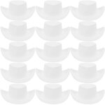 Lot de 40 chapeaux miniatures de cow - boy et de cow - girl pour poupes
