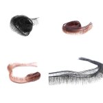 Lot de 5 faux - cils de largeur 0. 5 / 0. 8 / 1. 0cm, accessoires pour poup�es